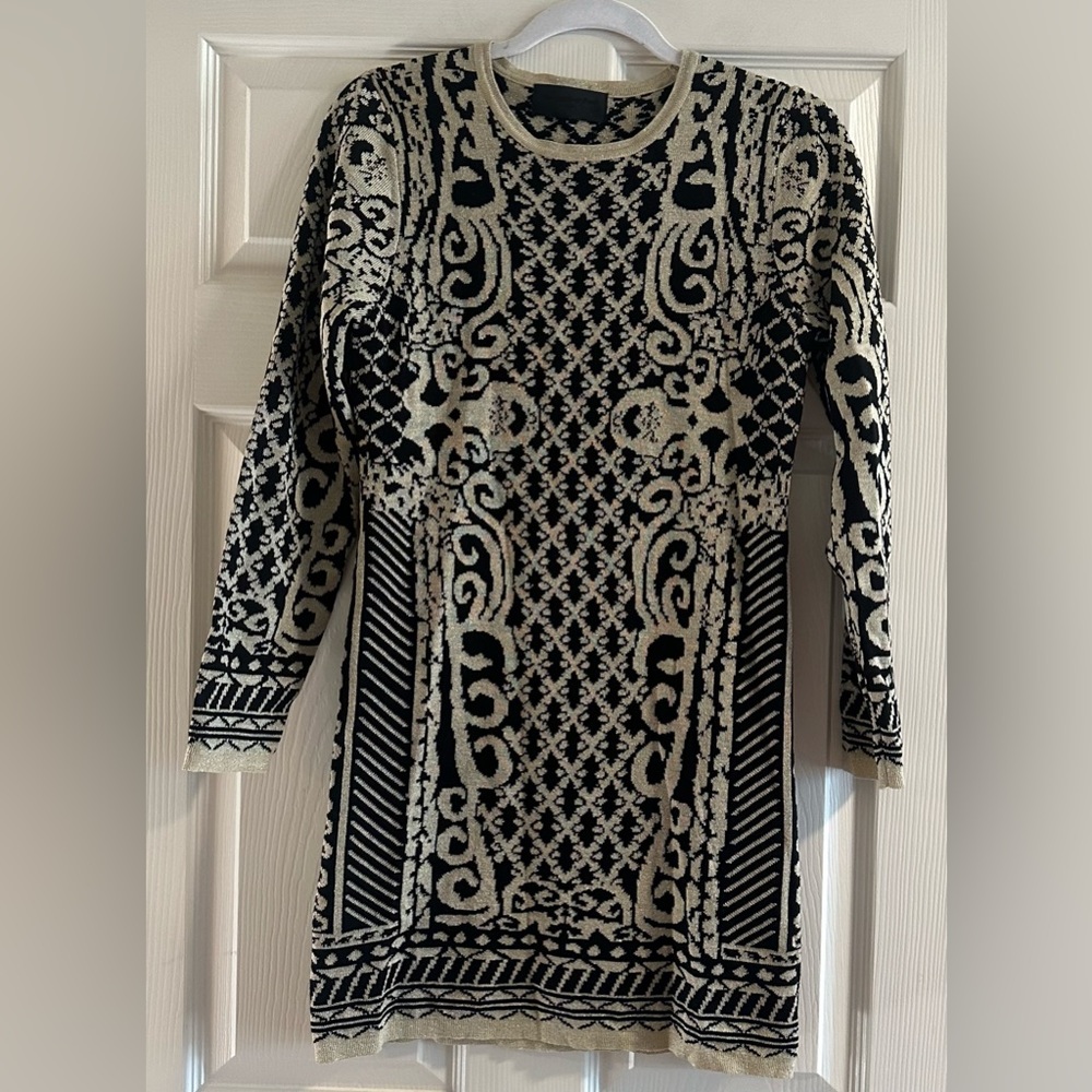 Gorgeous Arrogant Cat London Acrylic Dress